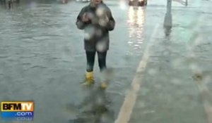 Les New Yorkais évacuent les logements inondés