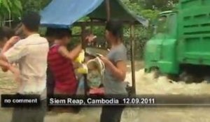 Le Cambodge sous les eaux - no comment