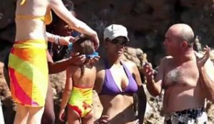 Halle Berry en bikini en Espagne