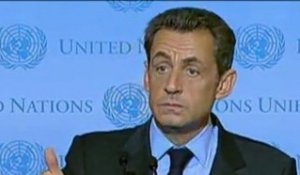 Ouverture de la 66e AG des Nations Unies : discours de N. Sarkozy