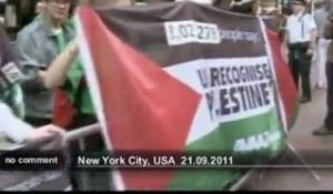 New-York: Manifestation de soutien à la... - no comment