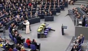 Visite du Pape au parlement fédéral allemand