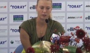 Maria Sharapova vise le top