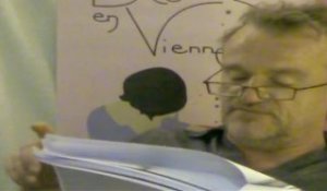 Dominique Pinon lit pour "Lire en Vienne" à Chasseneuil (86)