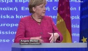 Merkel : il faut une décision rapide pour la...