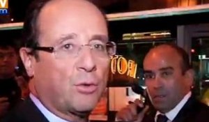 Hollande : "Ma victoire est une étape pas une conclusion"