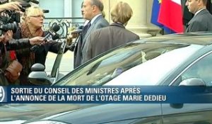 Mort de Marie Dedieu : "barbarie", selon Juppé