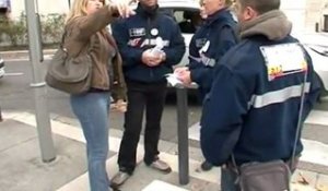 Grève des agents de stationnement à Grenoble