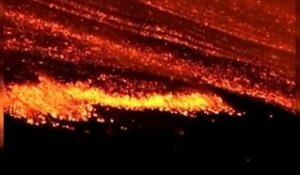 Une éruption de l'Etna brève mais violente