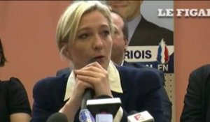 Marine Le Pen "agacée" par la peopolisation de la vie politique