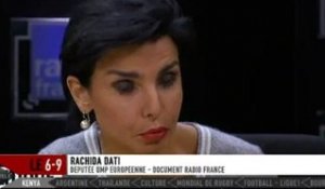 Législatives de 2012 : Rachida Dati s'en prend à François Fillon