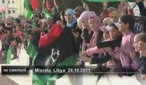 Les libyens célèbrent la fin du régime... - no comment