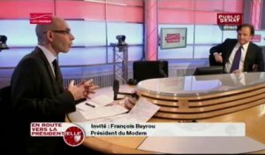 François Bayrou:  invité de l'émission "En route vers la présidentielle"
