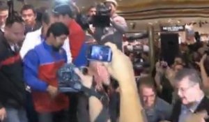 Boxe : Manny Pacquiao s'avance en favori