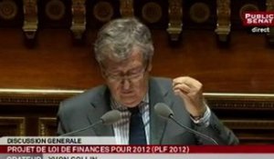 En Séance : Projet de loi de finances pour 2012