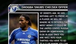 Drogba ne restera pas à Chelsea