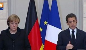 Sarkozy et Merkel pour un nouveau traité européen