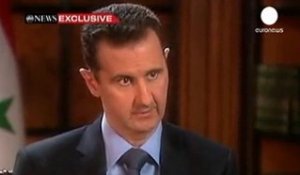 Bachar al-Assad nie tout rôle dans la répression...