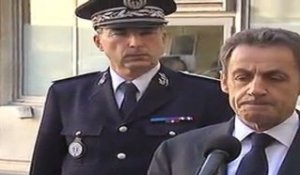 Déclaration de N. Sarkozy à Marseille, suite au décès du policier Eric Lales