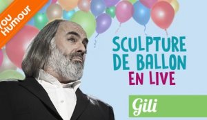 GILI - Sculpture de ballon en live