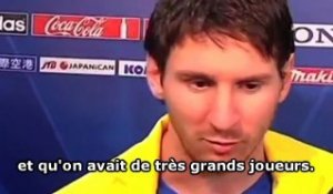 Messi : "Neymar est déjà un grand joueur"