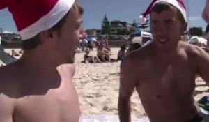 Noël à la plage en Australie