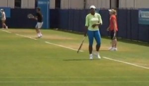Serena Williams blessée