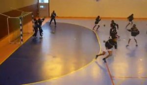 Amical Handball Féminin - Grande Bretagne / Angola - 7/01/12 / Entrainement des gardiennes original !