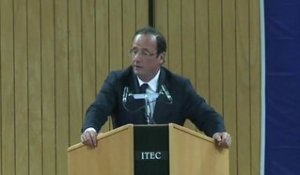 Discours de François Hollande à Jarnac