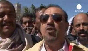 Les Yéménites condamnent l'immunité pour leur président