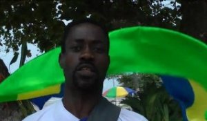 Supporter Gabonais pour la CAN 2012