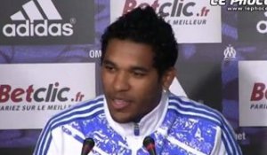 Brandao s'exprime devant la presse