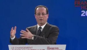 François Hollande dévoile son programme présidentiel