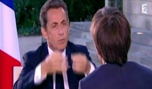N.Sarkozy: «Le bouclier fiscal existe en Allemagne»