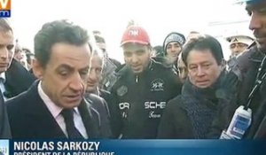 Nicolas Sarkozy a confirmé la poursuite de l'exploitation de la centrale de Fessenheim