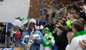 ESSM Le Portel - Quimper : ambiance lors du match de carnaval (version courte)