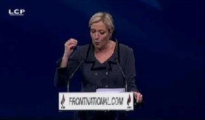 Évènements : Discours de Marine Le Pen à la convention présidentielle du FN !