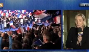 Marine Le Pen fait son show sur les chaînes info