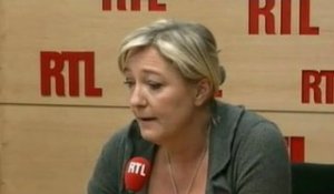 Marine Le Pen, candidate du Front National à la Présidentielle : "L'UMP se réjouit que je peine à obtenir mes parrainages"