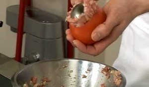 Recette de tomates farcies, jus de persil