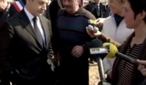 Sarkozy malmené également dans une ferme basque