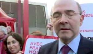 Pierre Moscovici au meeting de Dijon