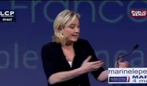 Marine Le Pen à Marseille : revoir son discours