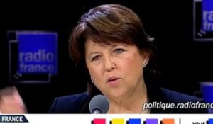 Martine Aubry répond à Nicolas Sarkozy : "Lui même, il a parfois été violent"