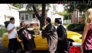 Chevy convertible happy grad gift! Superbowl ad