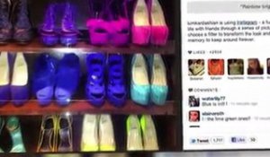 Coup d'œil sur la collection de chaussures de Kim Kardashian