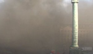 Un incendie paralyse la place Vendôme à Paris