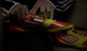 Lionel Messi et ses chaussures intelligentes