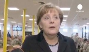 Afgahnistan: Merkel incertaine sur la date de retrait...