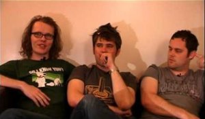 Scouting For Girls 2008 interview - Greg, Roy and Peter (part 5)